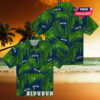 Seattle Seahawks Tropical Canoe Hawaiian Shirt