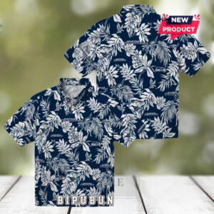 Seattle Seahawks Tropical Leaf Hawaiian Shirt