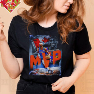 Shai Gilgeous Alexander MVP Oklahoma City Thunder 2025 NBA Basketball Canada flag shirt