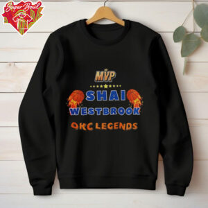 Shai Gilgeous Alexander MVP Oklahoma City Thunder NBA Westbrook OKC Legends shirt