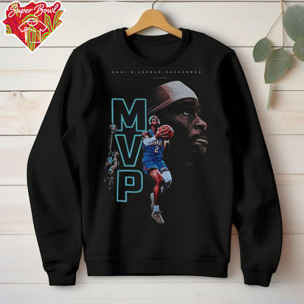 Shai Gilgeous Alexander MVP Oklahoma City Thunder NBA basketball shirt Shai Gilgeous Alexander MVP Oklahoma City Thunder NBA basketball shirt