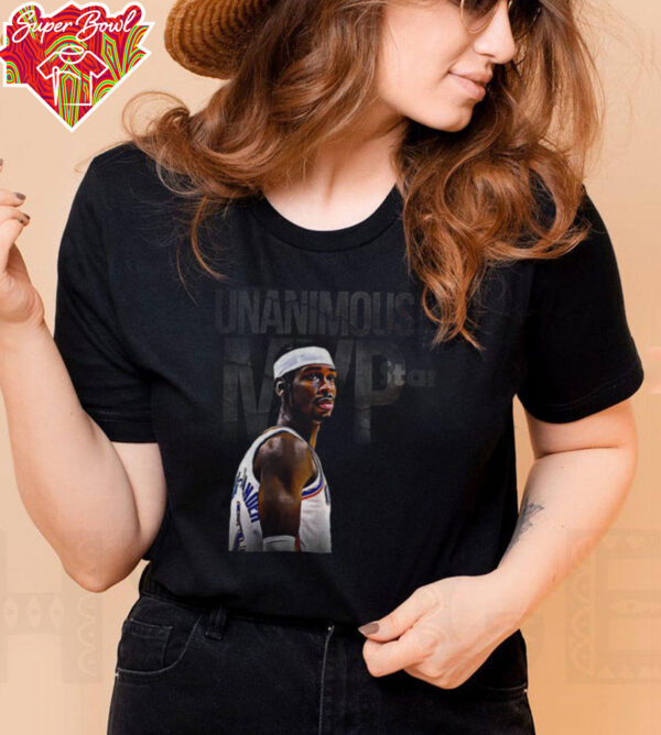 Shai Gilgeous Alexander MVP Unanimous Oklahoma City Thunder NBA shirt