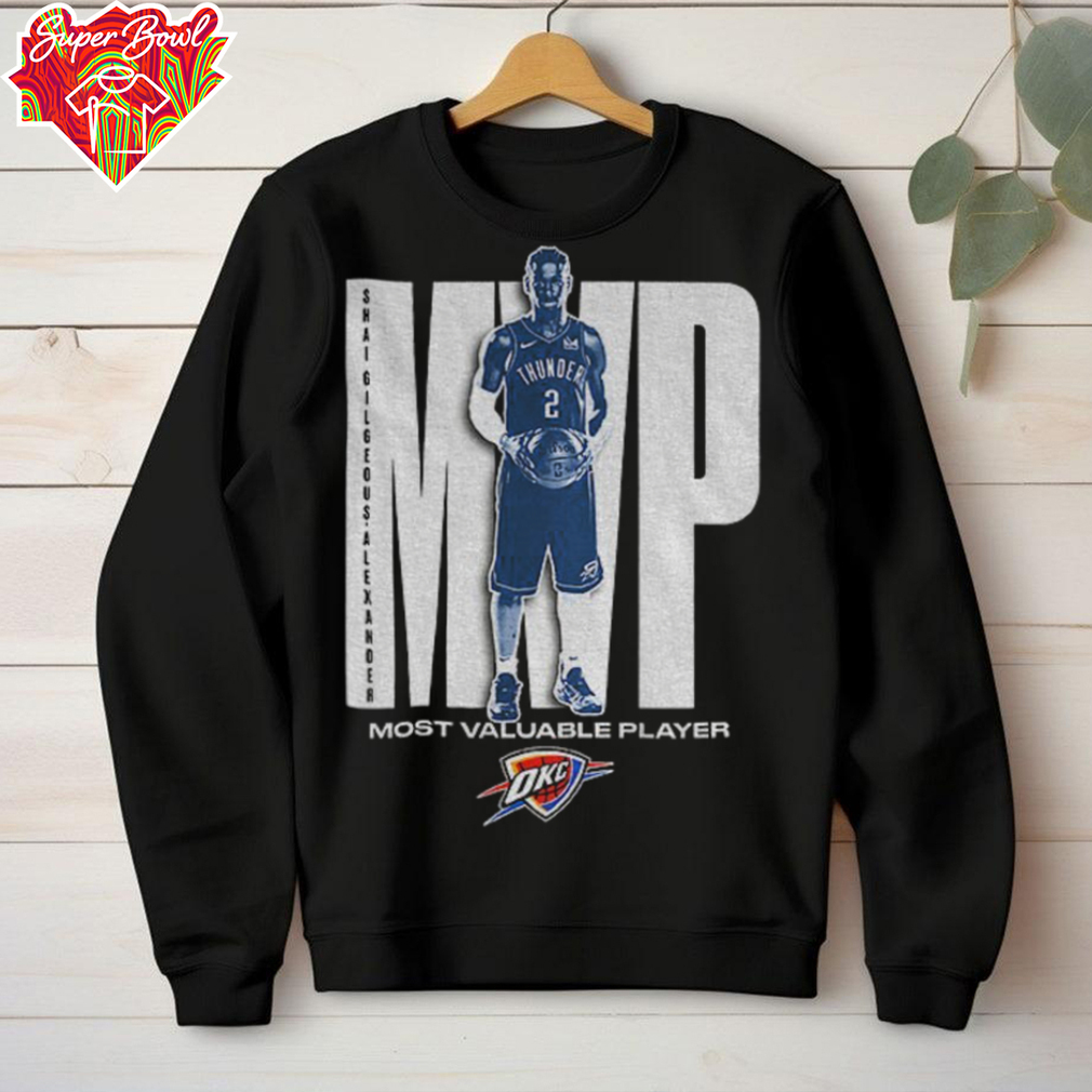 Shai Gilgeous Alexander Oklahoma City Thunder 2025 NBA MVP Most Valuable Player shirt Shai Gilgeous Alexander Oklahoma City Thunder 2025 NBA MVP Most Valuable Player shirt