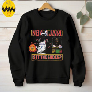 Shai Gilgeous Alexander Oklahoma City Thunder Homage NBA Jam Tri Blend Unisex T Shirt