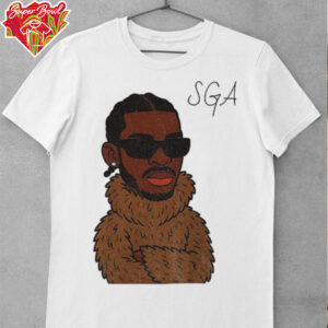 Shai Gilgeous Alexander Oklahoma City Thunder NBA basketball cartoon shirt