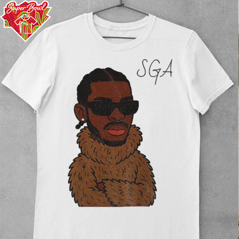 Shai Gilgeous Alexander Oklahoma City Thunder NBA basketball cartoon shirt Shai Gilgeous Alexander Oklahoma City Thunder NBA basketball cartoon shirt