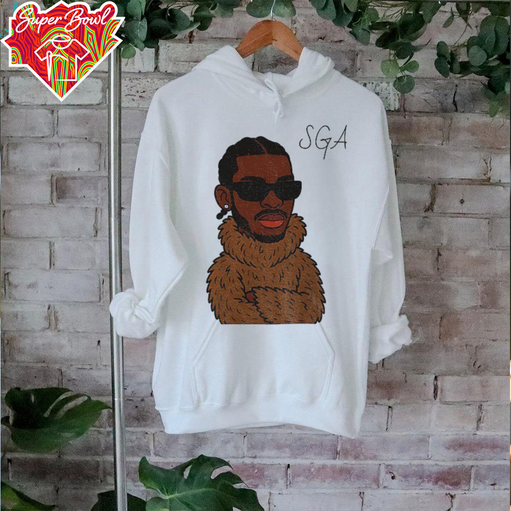 Shai Gilgeous Alexander Oklahoma City Thunder NBA basketball cartoon shirt Shai Gilgeous Alexander Oklahoma City Thunder NBA basketball cartoon shirt