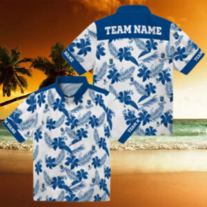 Shop Kansas City Royals Summer Aloha Hawaiian Shirt   MLB Fan Apparel with Botanical Print