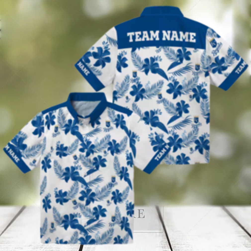 Shop Kansas City Royals Summer Aloha Hawaiian Shirt MLB Fan Apparel with Botanical Print Shop Kansas City Royals Summer Aloha Hawaiian Shirt MLB Fan Apparel with Botanical Print