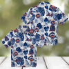 Personalized Dodgers Surfing Skeleton Hawaiian Shirt   Ideal Summer MLB Fan Outfit