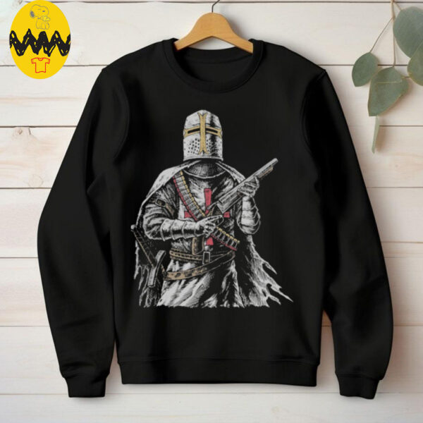 Shotgun Crusader Threat Llama T shirts