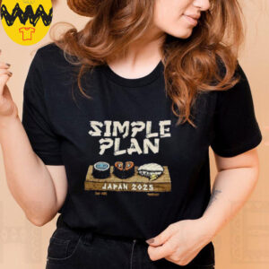 Simple Plan Japan Tour 2025 Schedule Two Sided Unisex T Shirt