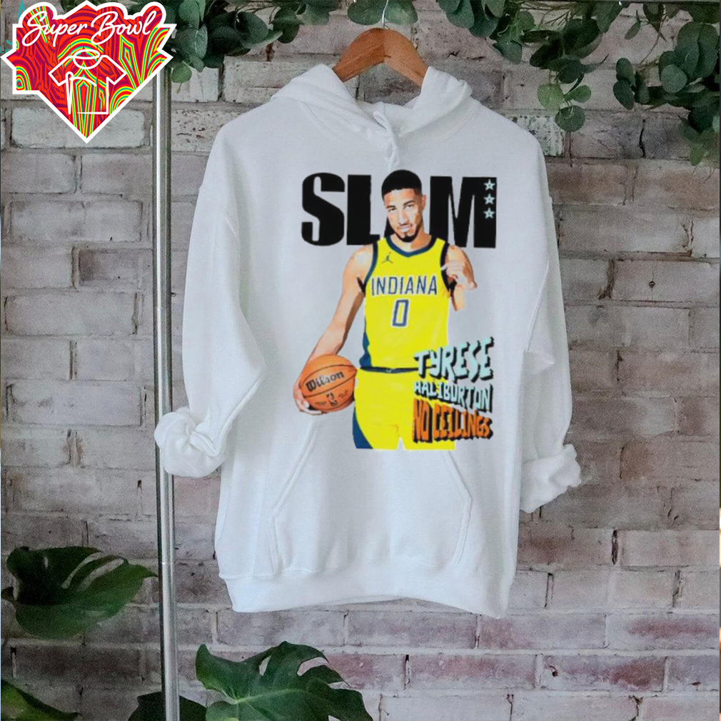 Slam Tyrese Haliburton no ceilings Indiana Pacers shirt Slam Tyrese Haliburton no ceilings Indiana Pacers shirt