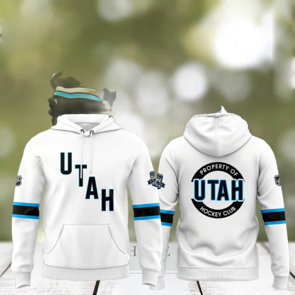 Utah Mammoth Hockey 2025 Limited White Hoodie Utah Mammoth Hockey 2025 Limited White Hoodie