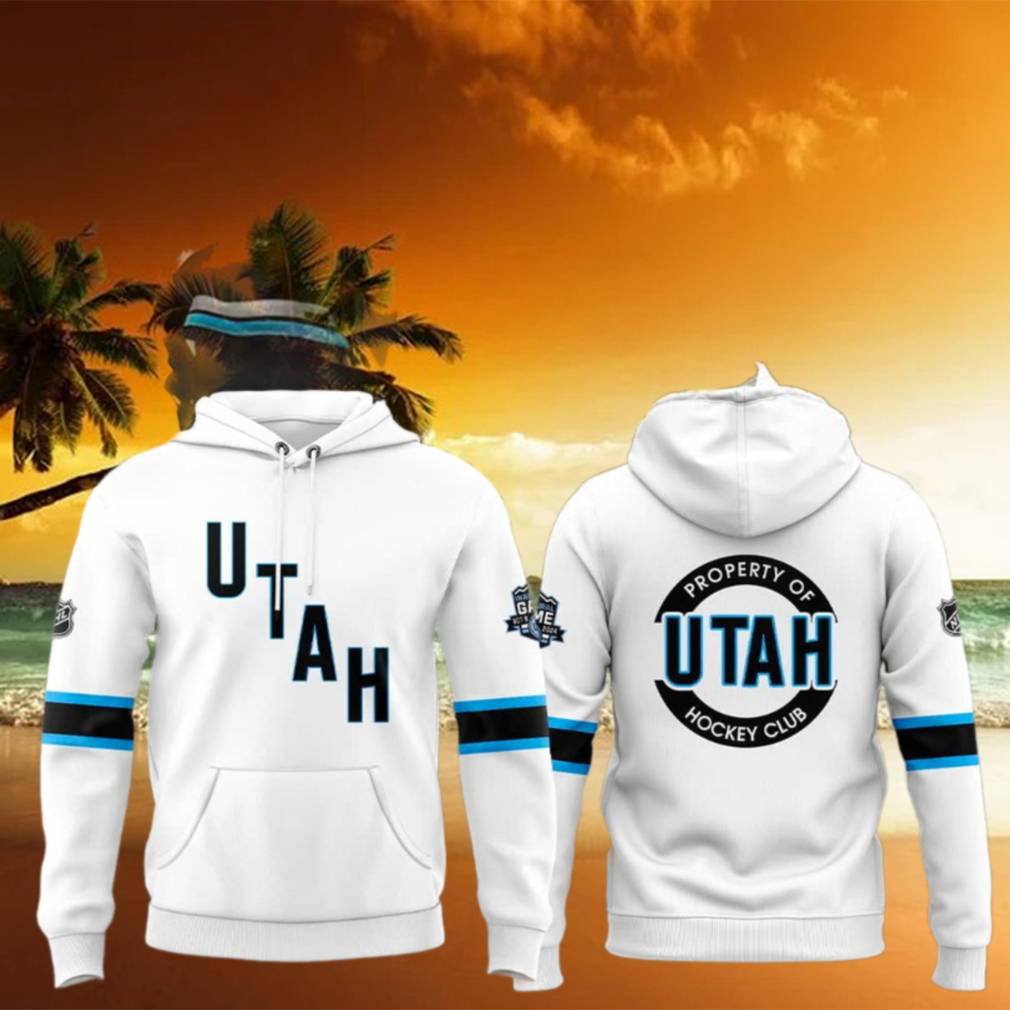 Utah Mammoth Hockey 2025 Limited White Hoodie Utah Mammoth Hockey 2025 Limited White Hoodie