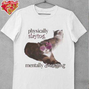 Snazzyseagull physically slaying mentally decaying shirt