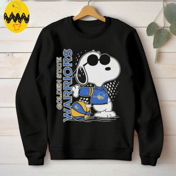 Snoopy Fan Golden State Warriors x The Peanuts T shirts
