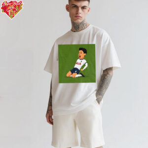 Son Heung Min Celebration Tottenham Hotspurs Europa League Champions winners 2025 shirt