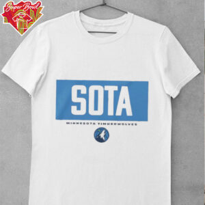 Sota NBA basketball Minnesota Timberwolves crossbar shirt