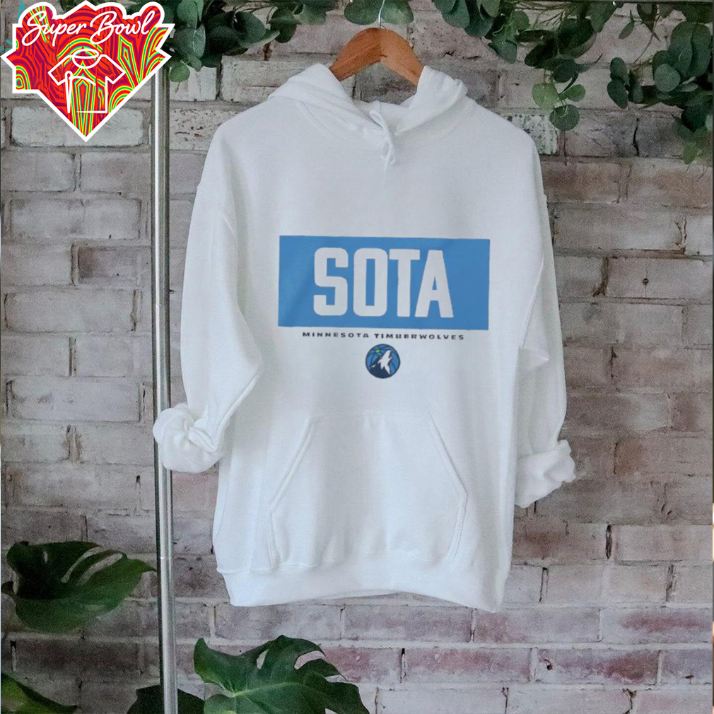 Sota NBA basketball Minnesota Timberwolves crossbar shirt Sota NBA basketball Minnesota Timberwolves crossbar shirt