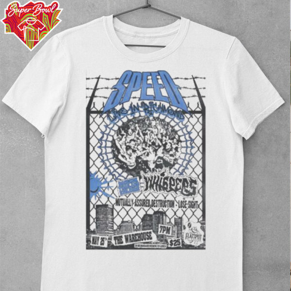 Speed and whispers may 25 2025 the warehouse Washington DC shirt