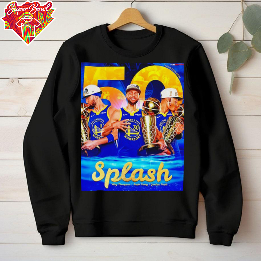 Splash 50 Klay Thompson Stephen Curry Jordan Poole shirt Splash 50 Klay Thompson Stephen Curry Jordan Poole shirt