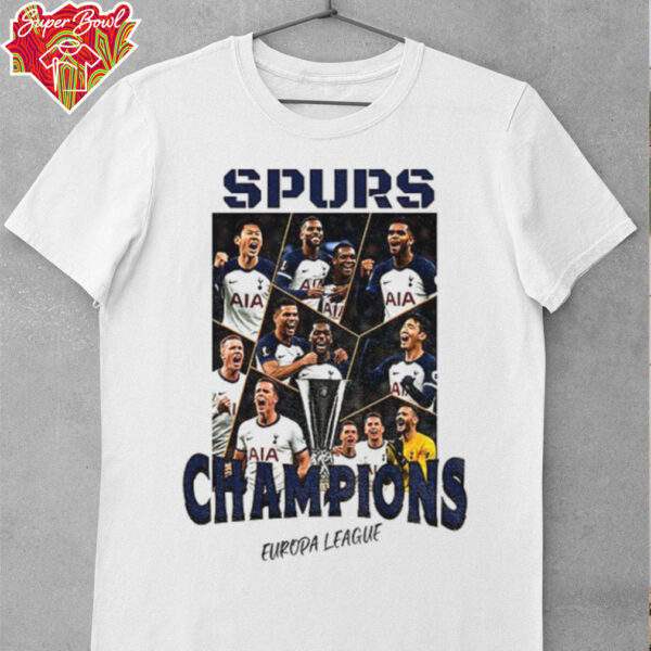 Spurs Europa League Champions Of Europa 2025 Winner shirt