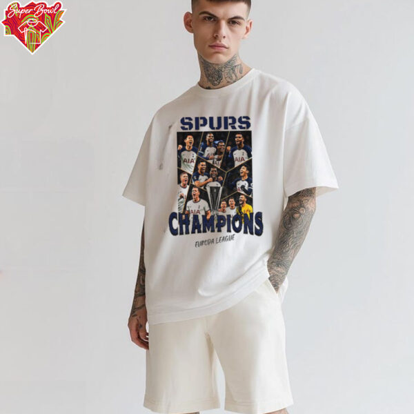 Spurs Europa League Champions Of Europa 2025 Winner shirt