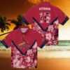 Official Miami Marlins Tropical Hawaiian Shirt   Black Green Corn Design