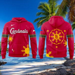 St. Louis Cardinals x Filipino Heritage Night 2025 Special Red Hoodie
