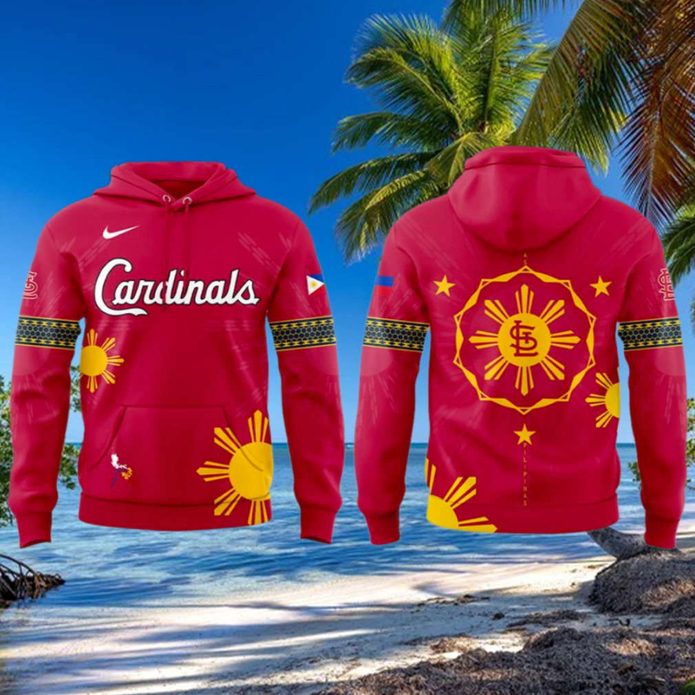 St. Louis Cardinals x Filipino Heritage Night 2025 Special Red Hoodie St. Louis Cardinals x Filipino Heritage Night 2025 Special Red Hoodie
