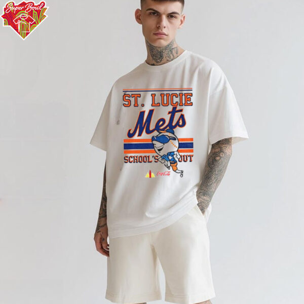 St. Lucie Mets MLB Baseball School Out shirt
