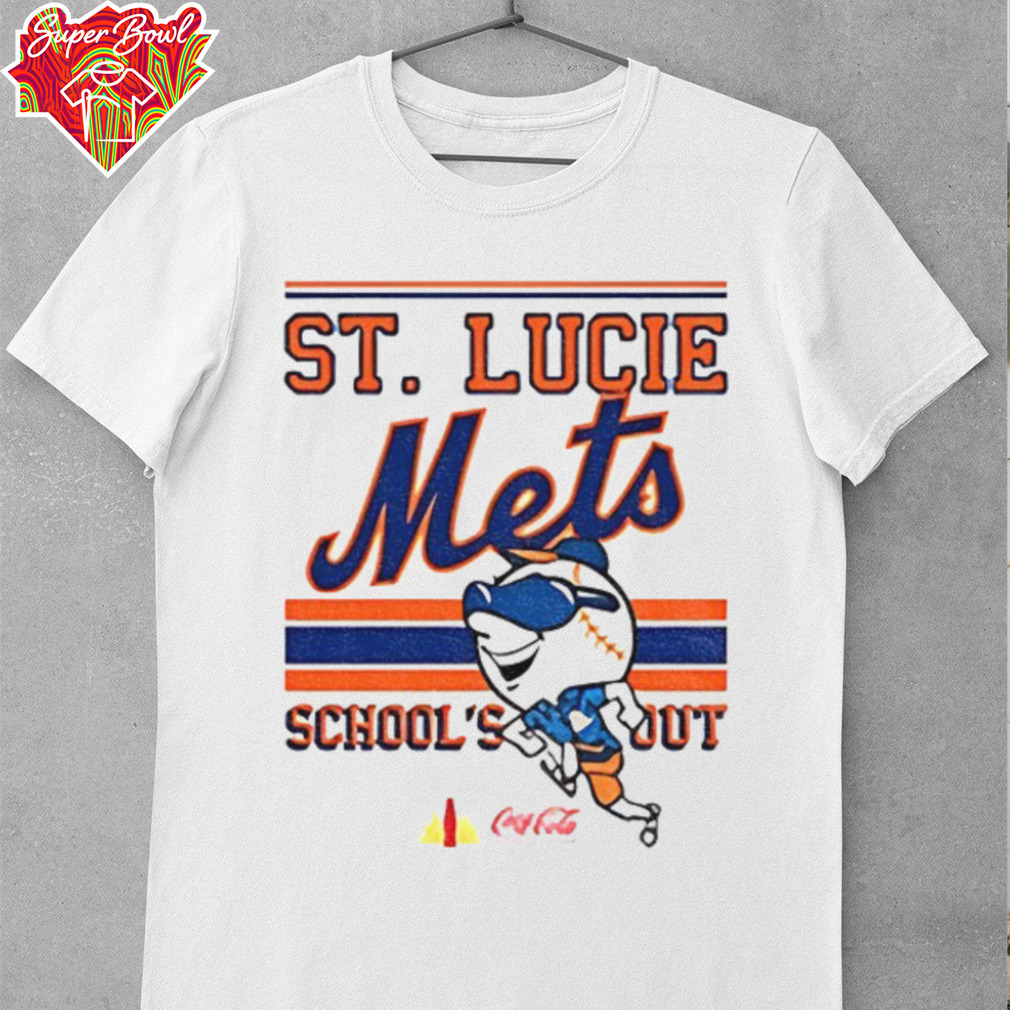 St. Lucie Mets MLB Baseball School Out shirt St. Lucie Mets MLB Baseball School Out shirt