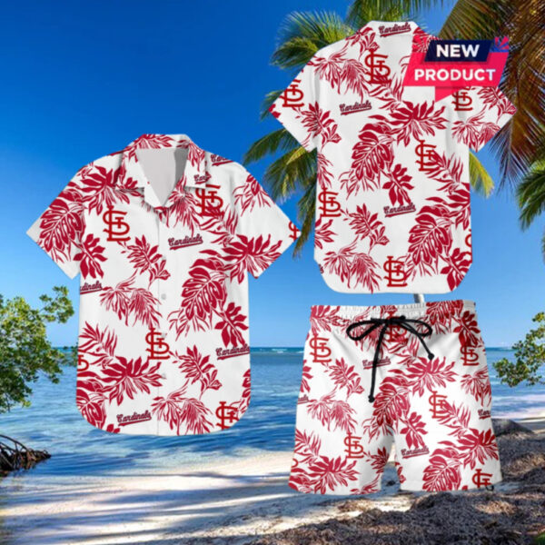 St.Louis Cardinals Beach Outfit Hawaiian Shirt