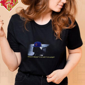 Star Wars Darth Vader MLB Chicago Cubs where is shota is he safe is he alright shirt