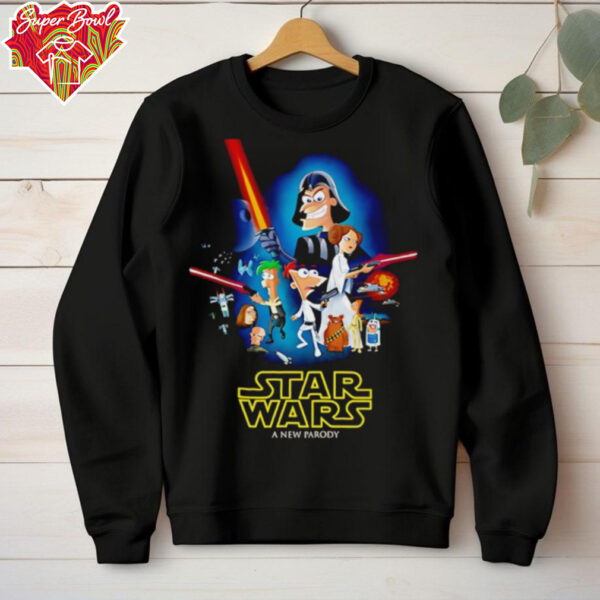 Star Wars parody may the ferb be with you shirt