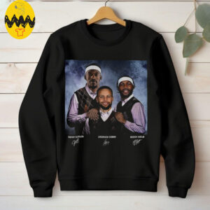 Stephen Curry Jimmy Butler Buddy Hield Basketball Signature Vintage NBA shirt