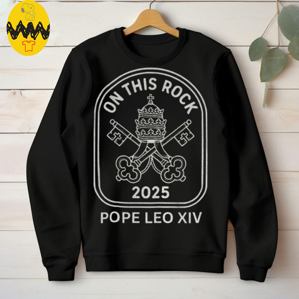 Successor to Peter Vatican Key On this rock Pope Leo XIV 2025 shirt Successor to Peter Vatican Key On this rock Pope Leo XIV 2025 shirt