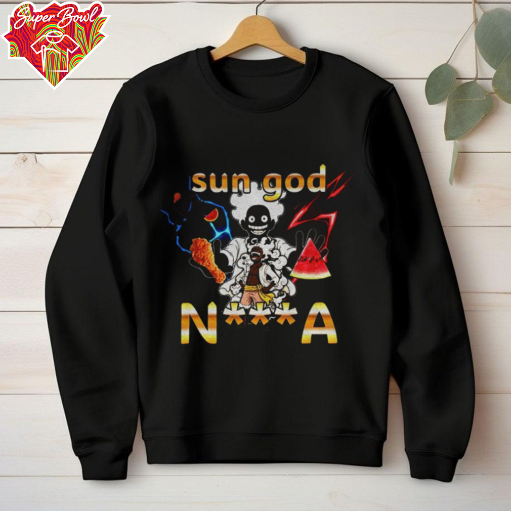 Sun God Black Nika Luffy One Piece shirt Sun God Black Nika Luffy One Piece shirt