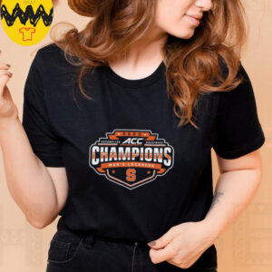 Syracuse Orange 2025 ACC Men's Lacrosse Conference Tournament Champions T Shirt