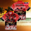 Tampa Bay Buccaneers Tropical Canoe Hawaiian Shirt
