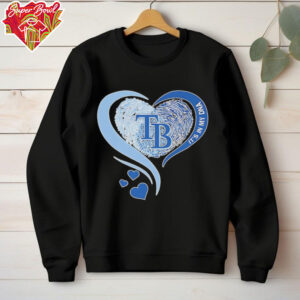 Tampa Bay Rays Baseball it’s in my DNA heart shirt