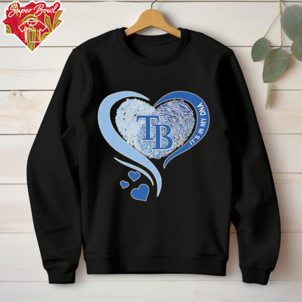 Tampa Bay Rays Baseball it’s in my DNA heart shirt