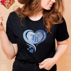 Tampa Bay Rays Baseball it’s in my DNA heart shirt