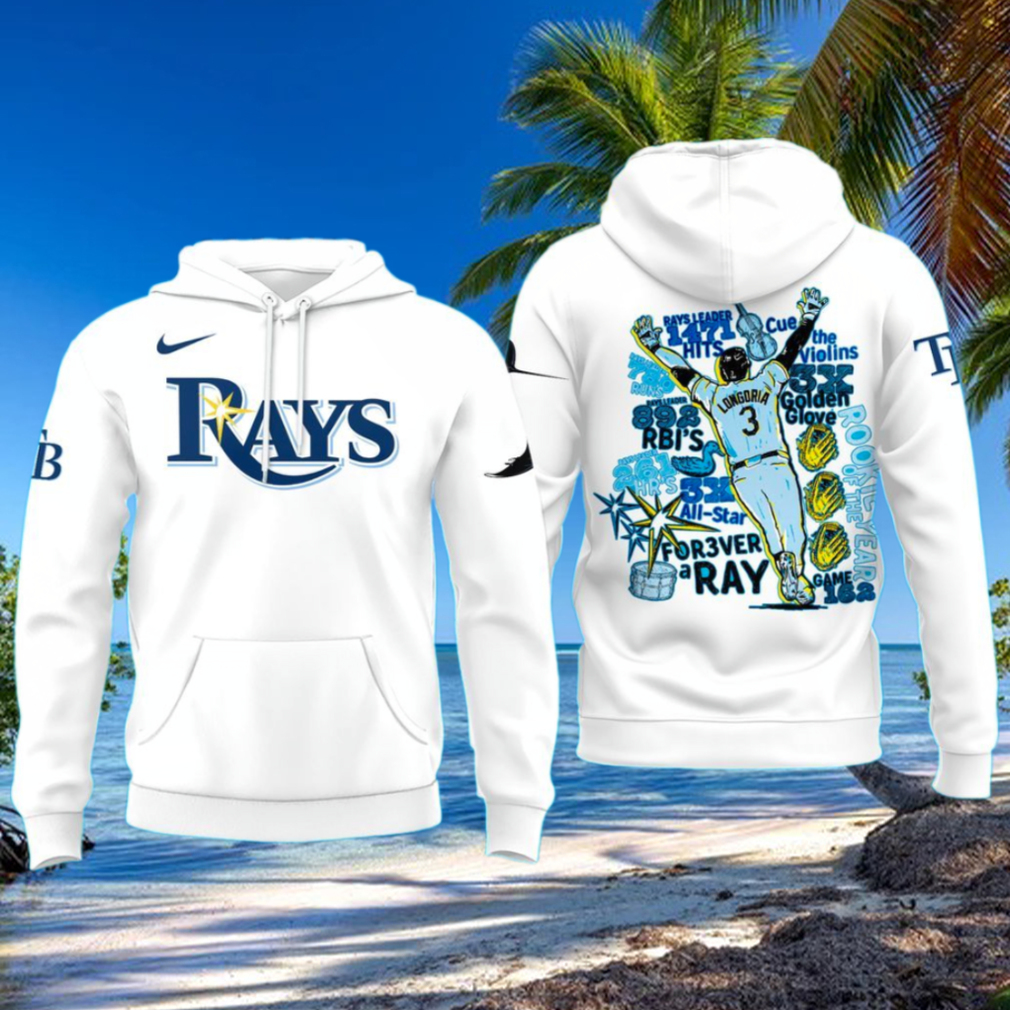 Tampa Bay Rays Evan Longoria 2025 Special Hoodie Tampa Bay Rays Evan Longoria 2025 Special Hoodie