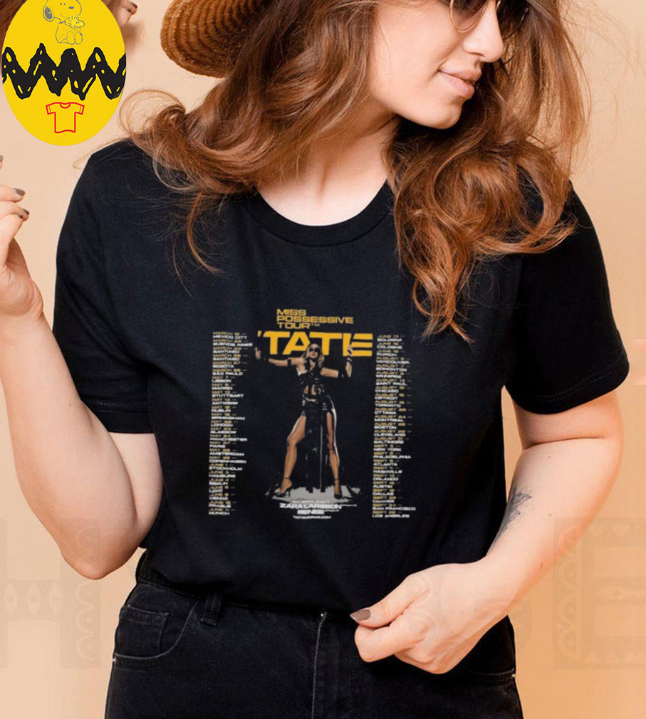 Tate McRae Miss Possessive Tour 2025 T Shirt Tate McRae Miss Possessive Tour 2025 T Shirt