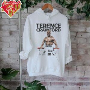Terence Crawford Champion 41 0 Boxing T Shirt, Crawford Fight Record Tee
