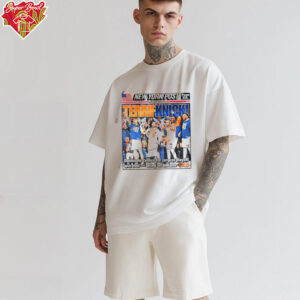 Terrif Knicks New York Post Late City Final poster shirt