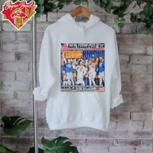 Terrif Knicks New York Post Late City Final poster shirt