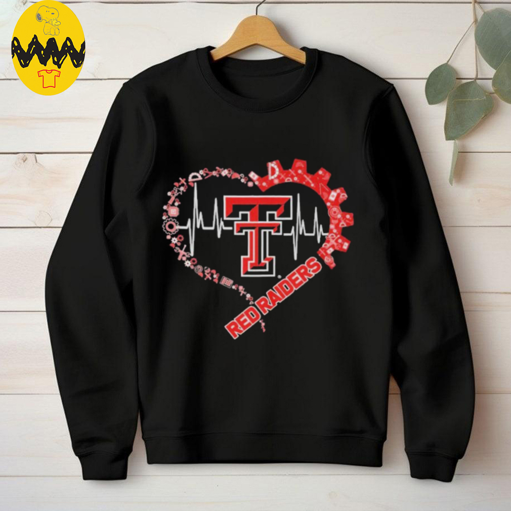 Texas Tech Red Raiders Engineering Heartbeats T shirts Texas Tech Red Raiders Engineering Heartbeats T shirts